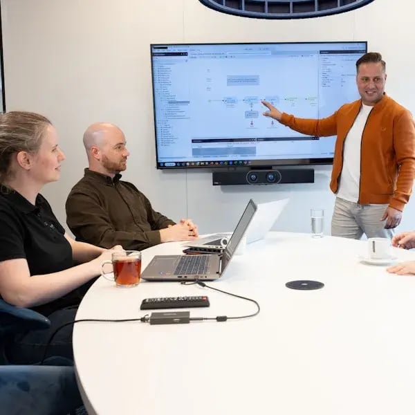 Presentatie 3 collega's