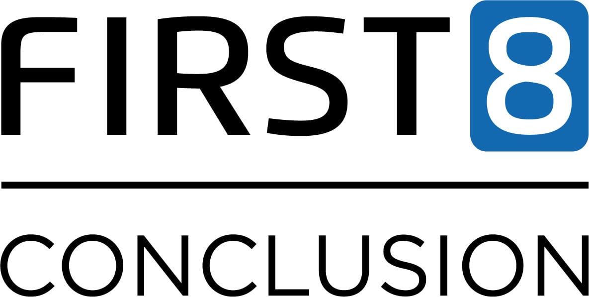 Logo van First8 Conclusion.