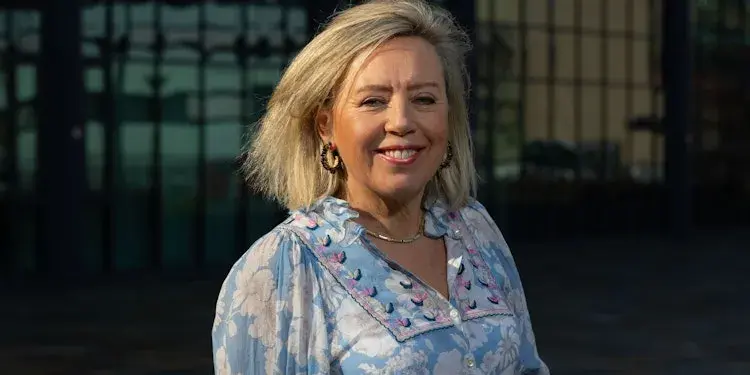 Zelfportrait van Joan Ypma